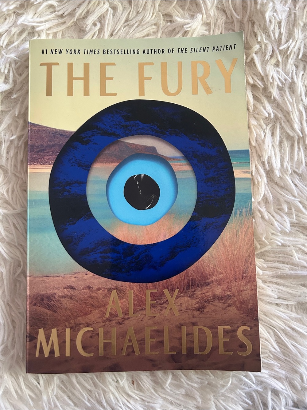 The Fury by Alex Michaelides, bestselling author, paperback